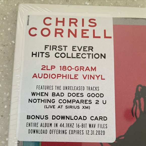 Chris Cornell Self-Titled 2-LP ~ 180g Audiophile ~ New/Sealed! - Picture 3 of 3